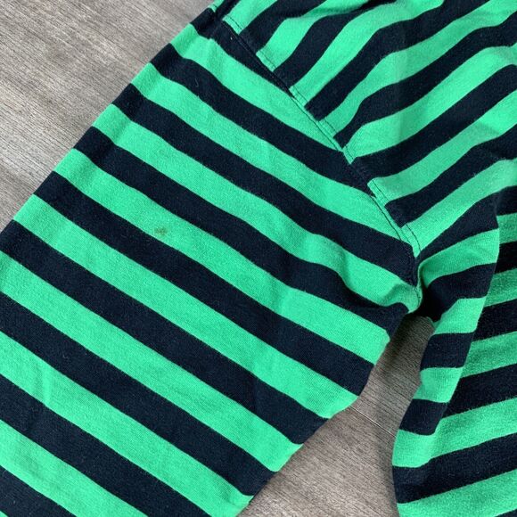 Clause Sport Womens Long Sleeve Shirt Striped Medium Turtle Neck Padded Cotton - Picture 10 of 10